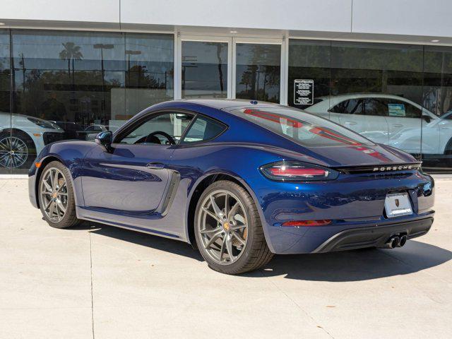 new 2025 Porsche 718 Cayman car, priced at $91,385