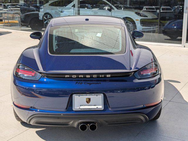 new 2025 Porsche 718 Cayman car, priced at $91,385