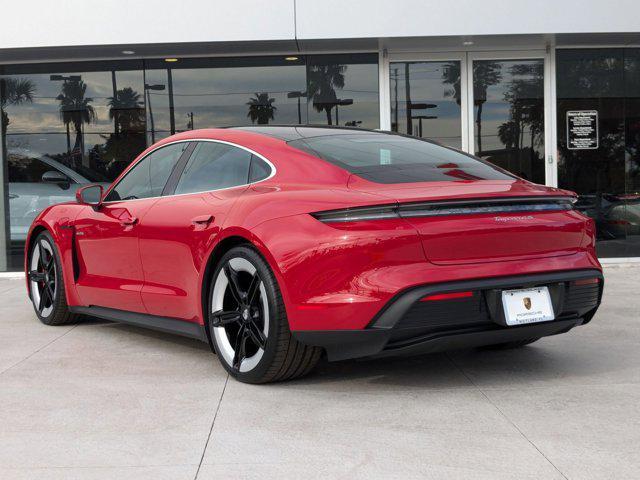 new 2025 Porsche Taycan car, priced at $150,525