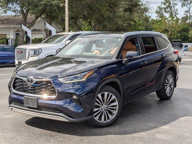 used 2020 Toyota Highlander car, priced at $34,992