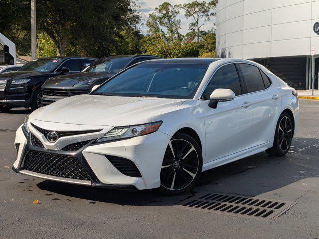 used 2018 Toyota Camry car, priced at $19,493