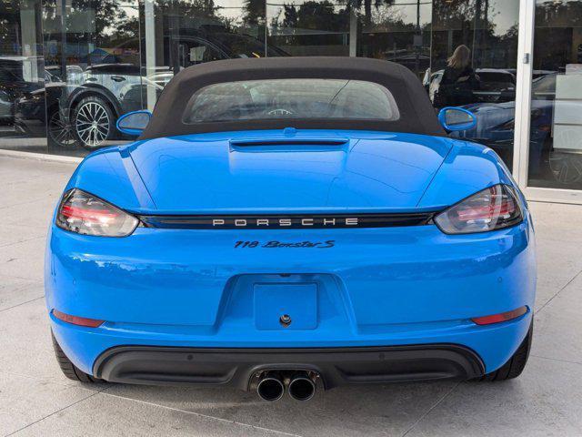 new 2025 Porsche 718 Boxster car, priced at $108,045