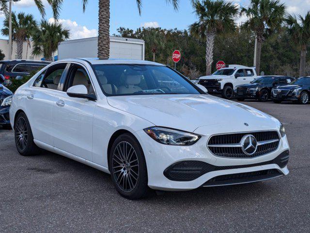 used 2024 Mercedes-Benz C-Class car, priced at $38,593