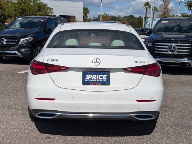 used 2024 Mercedes-Benz C-Class car, priced at $38,593