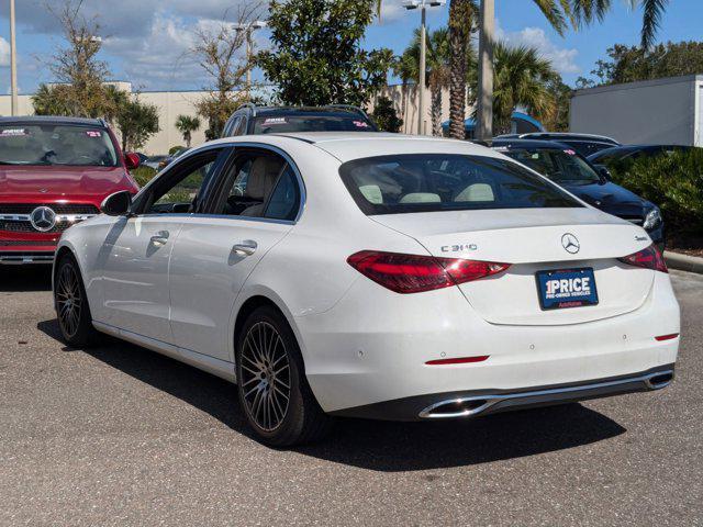 used 2024 Mercedes-Benz C-Class car, priced at $38,593