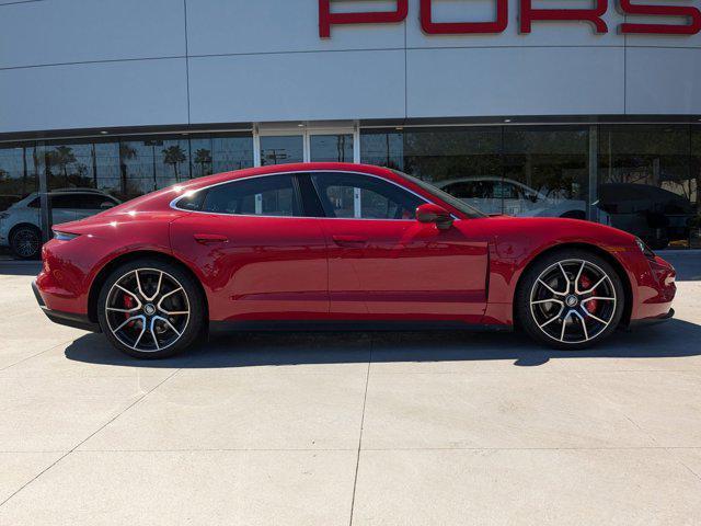 new 2024 Porsche Taycan car, priced at $156,100
