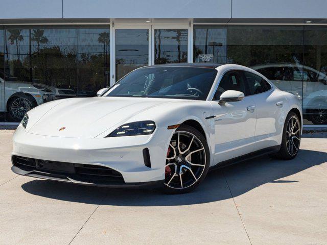 new 2025 Porsche Taycan car, priced at $150,095