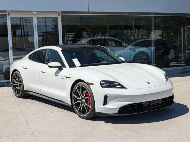 new 2025 Porsche Taycan car, priced at $150,095