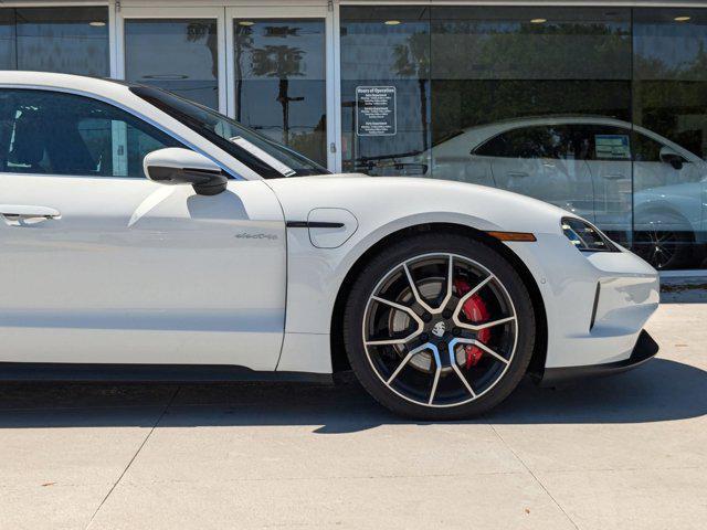 new 2025 Porsche Taycan car, priced at $150,095