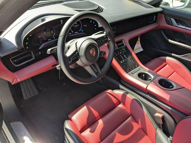 new 2025 Porsche Taycan car, priced at $150,095