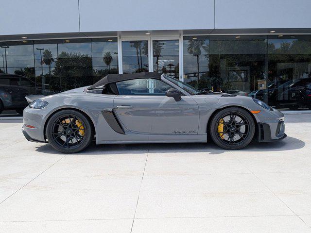 used 2025 Porsche 718 Spyder car, priced at $213,994