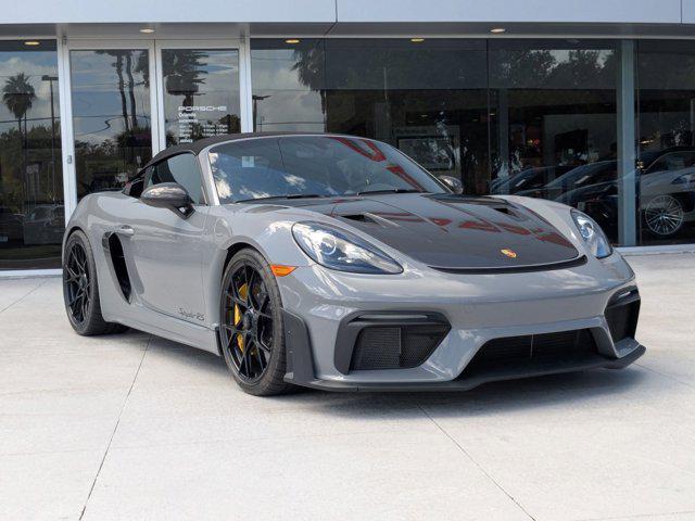used 2025 Porsche 718 Spyder car, priced at $213,994