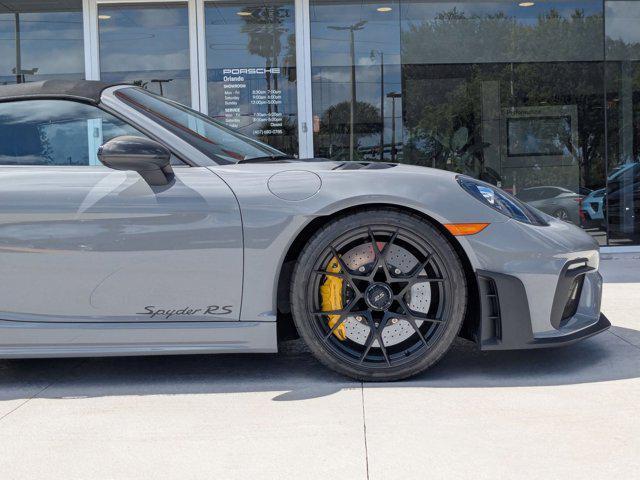 used 2025 Porsche 718 Spyder car, priced at $213,994