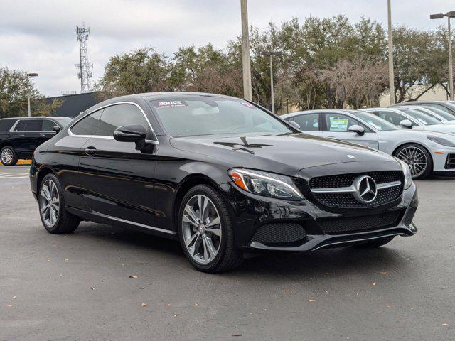 used 2017 Mercedes-Benz C-Class car, priced at $20,991