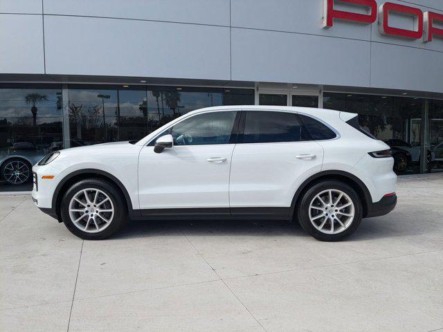 used 2024 Porsche Cayenne car, priced at $76,994