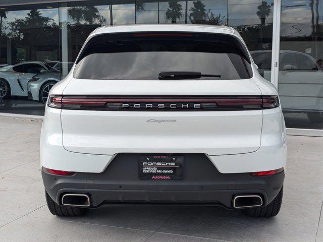 used 2024 Porsche Cayenne car, priced at $76,994