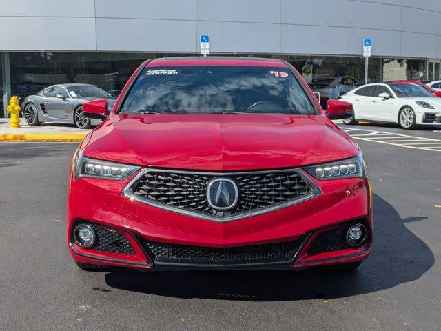 used 2019 Acura TLX car, priced at $22,493