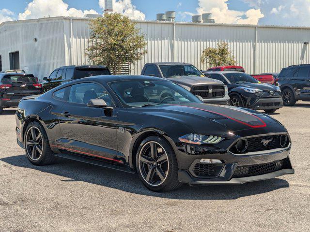 used 2022 Ford Mustang car, priced at $45,492