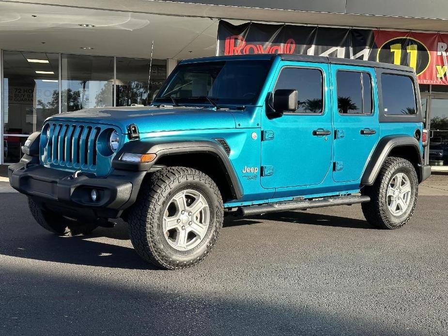 used 2019 Jeep Wrangler Unlimited car, priced at $27,870