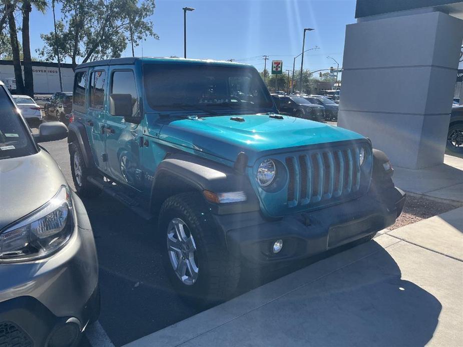 used 2019 Jeep Wrangler Unlimited car, priced at $27,870