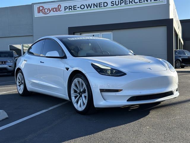 used 2021 Tesla Model 3 car, priced at $22,990