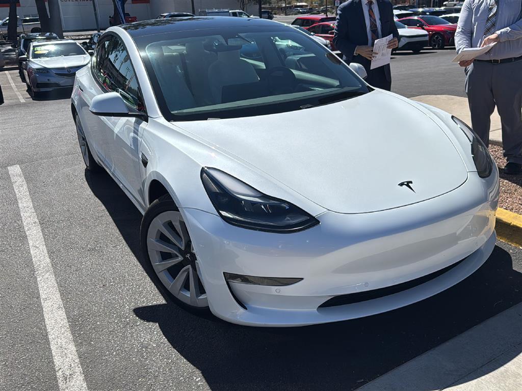 used 2021 Tesla Model 3 car, priced at $29,990