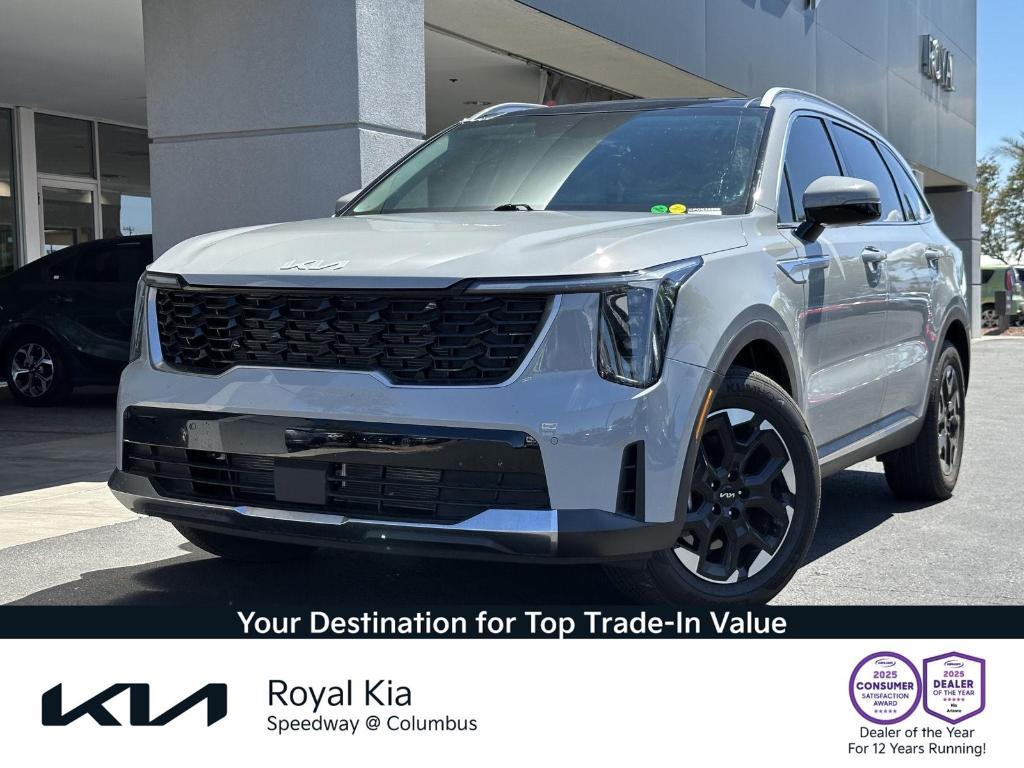 used 2025 Kia Sorento car, priced at $36,590