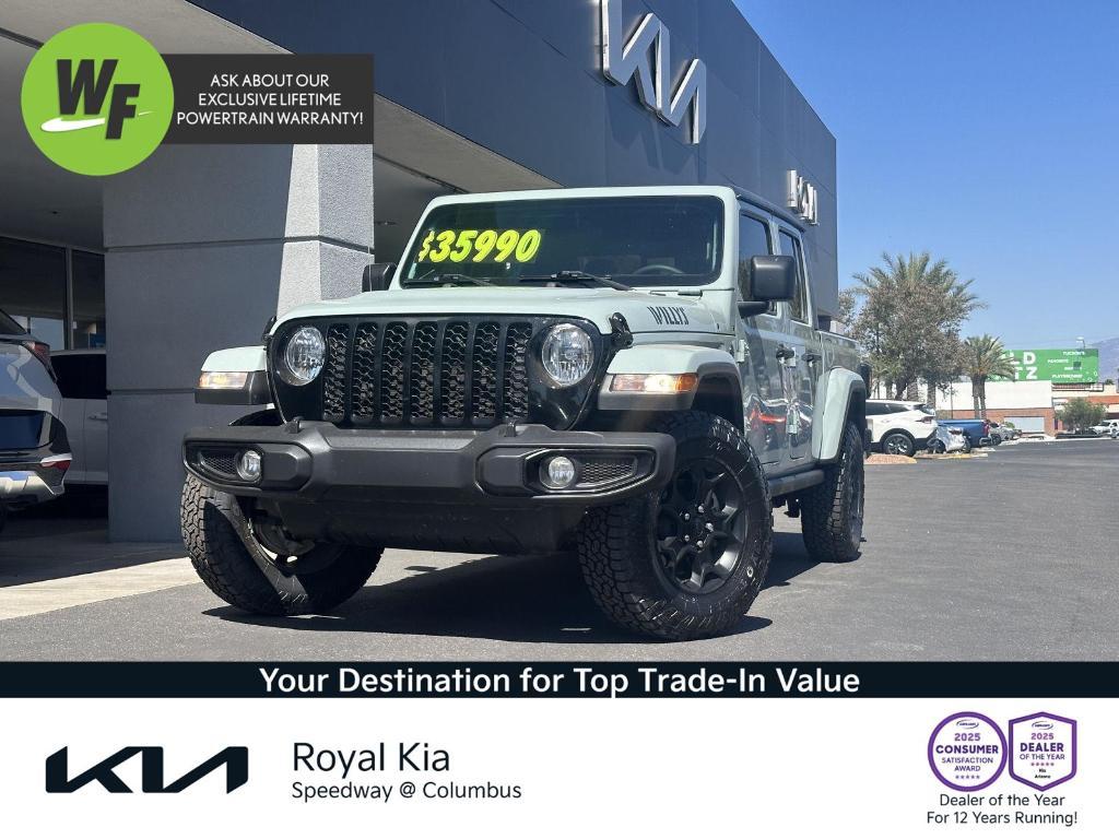 used 2023 Jeep Gladiator car, priced at $32,990