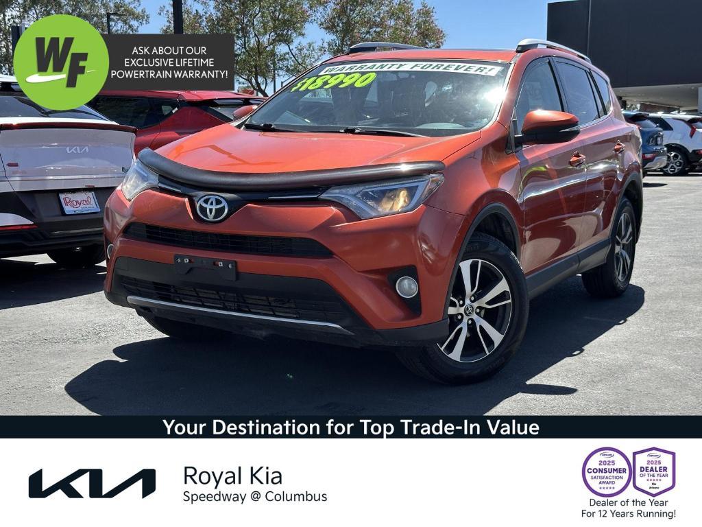 used 2016 Toyota RAV4 car, priced at $18,990