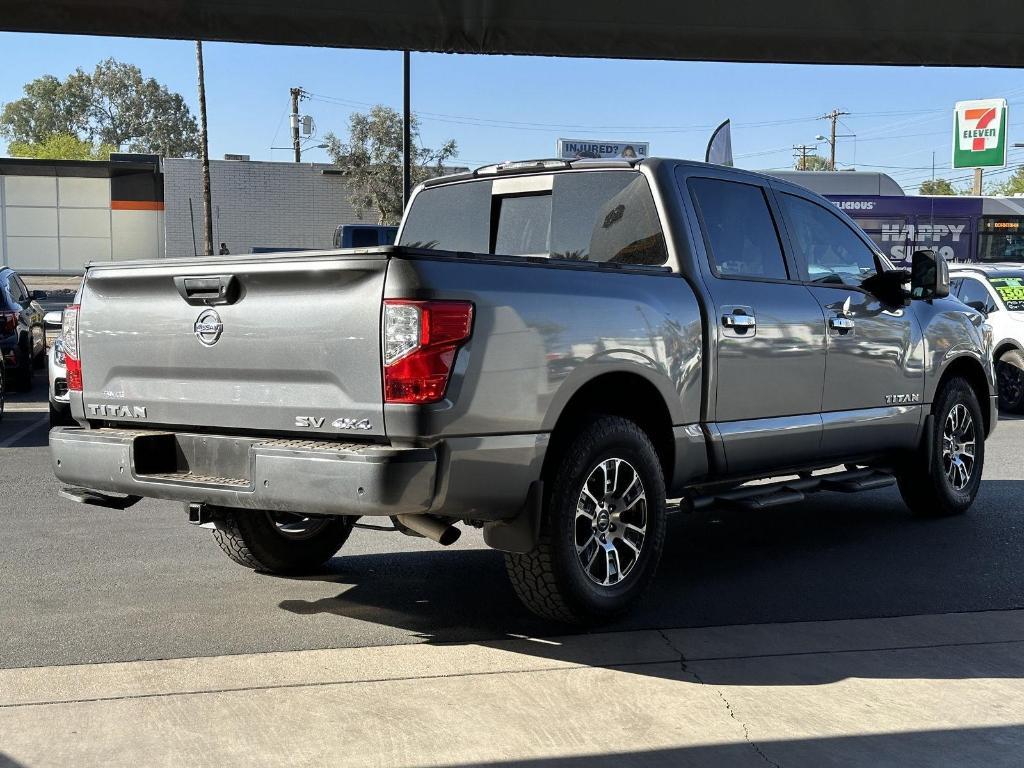 used 2021 Nissan Titan car, priced at $29,690