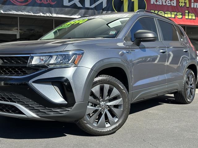 used 2023 Volkswagen Taos car, priced at $19,670