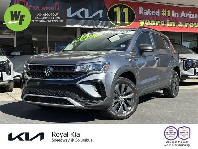 used 2023 Volkswagen Taos car, priced at $19,990