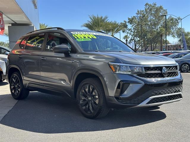 used 2023 Volkswagen Taos car, priced at $19,670