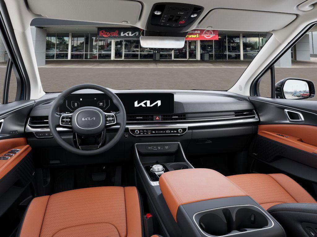 new 2025 Kia Carnival Hybrid car, priced at $52,891