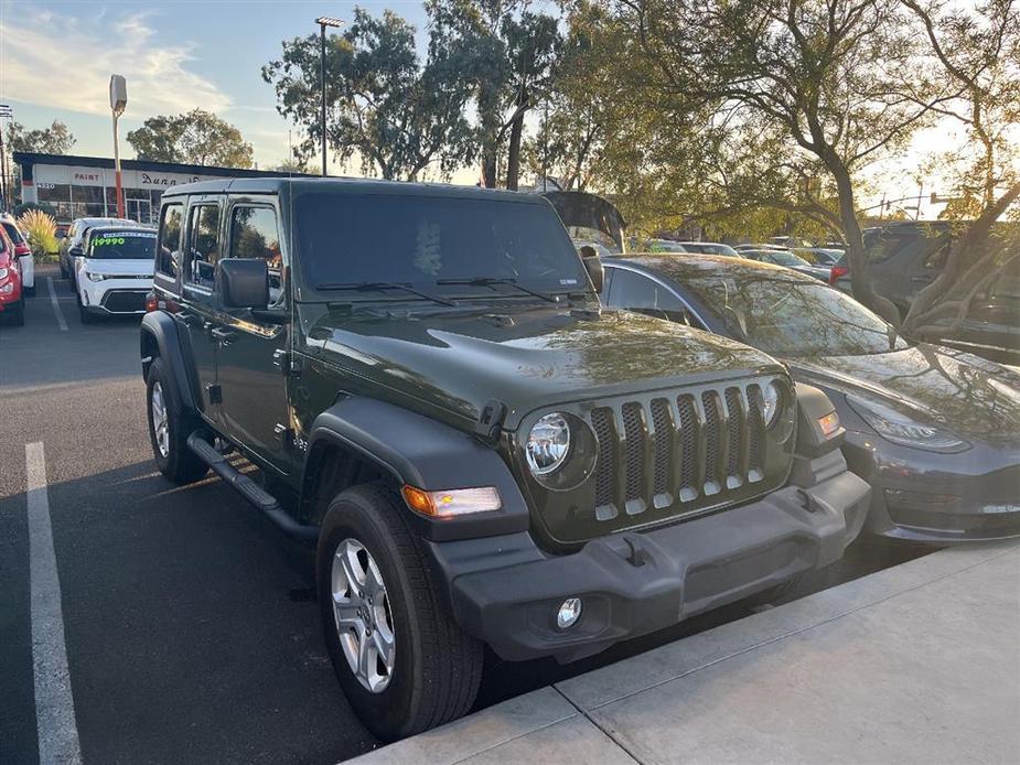 used 2020 Jeep Wrangler Unlimited car, priced at $29,670