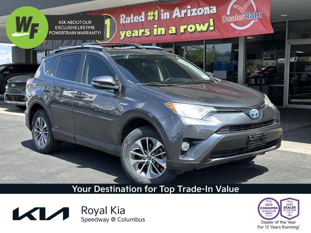 used 2017 Toyota RAV4 Hybrid car, priced at $16,990