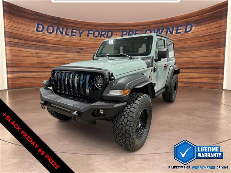 used 2023 Jeep Wrangler car, priced at $35,707