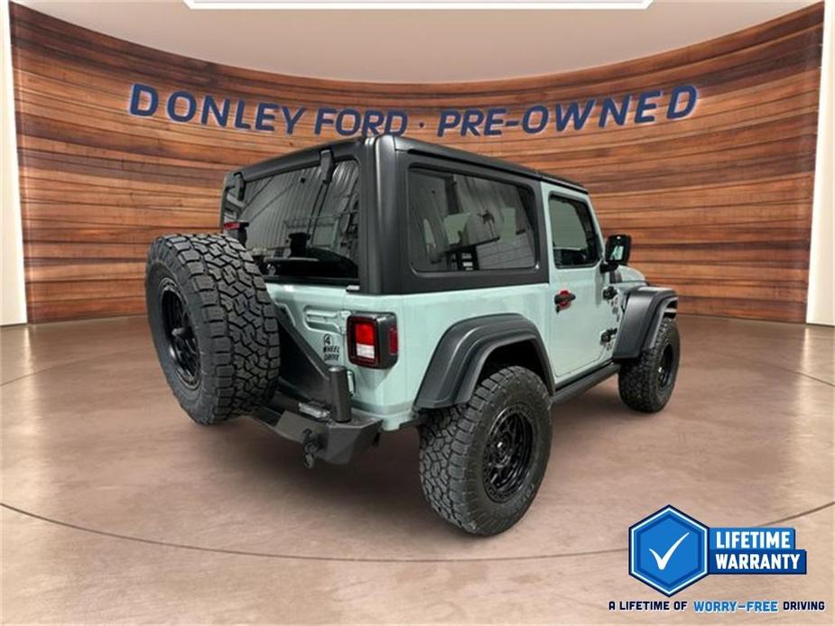 used 2023 Jeep Wrangler car, priced at $35,707