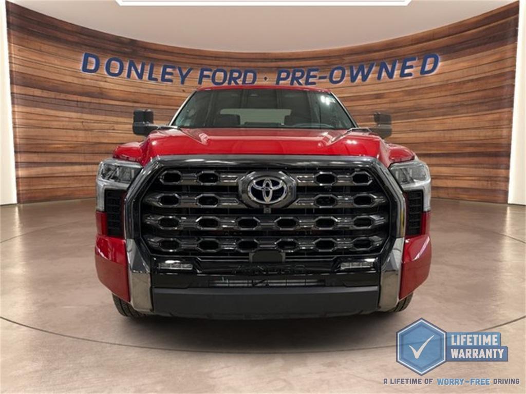 used 2022 Toyota Tundra Hybrid car, priced at $52,000