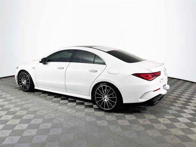 used 2021 Mercedes-Benz AMG CLA 35 car, priced at $38,491