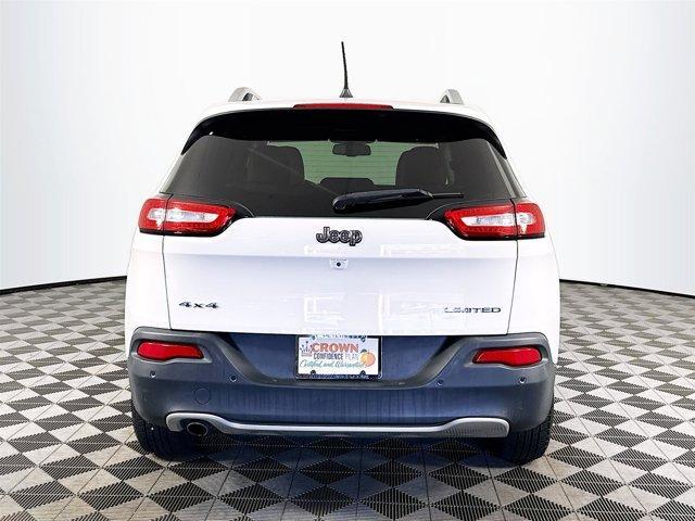 used 2018 Jeep Cherokee car, priced at $15,500