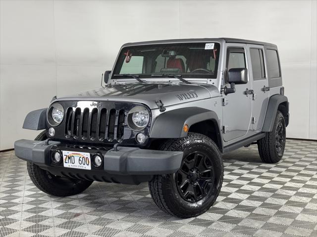 used 2016 Jeep Wrangler Unlimited car, priced at $19,988