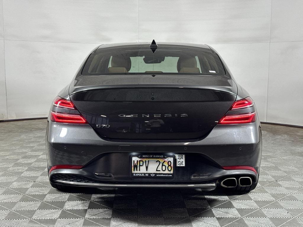 used 2022 Genesis G70 car, priced at $27,988