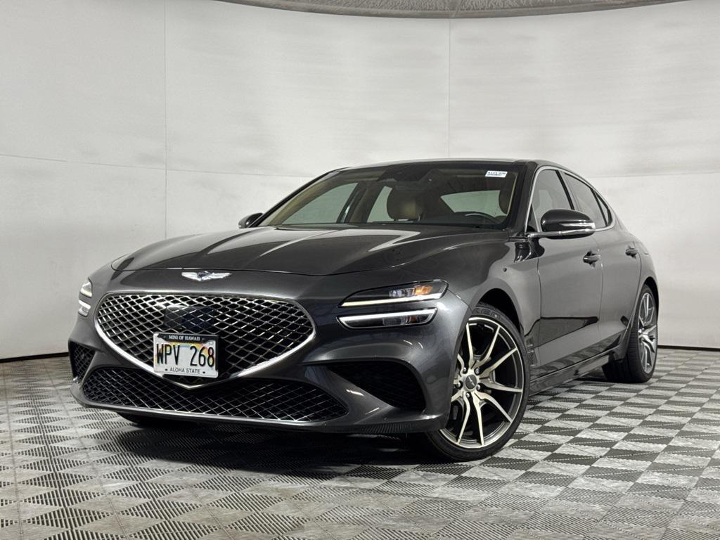 used 2022 Genesis G70 car, priced at $27,988
