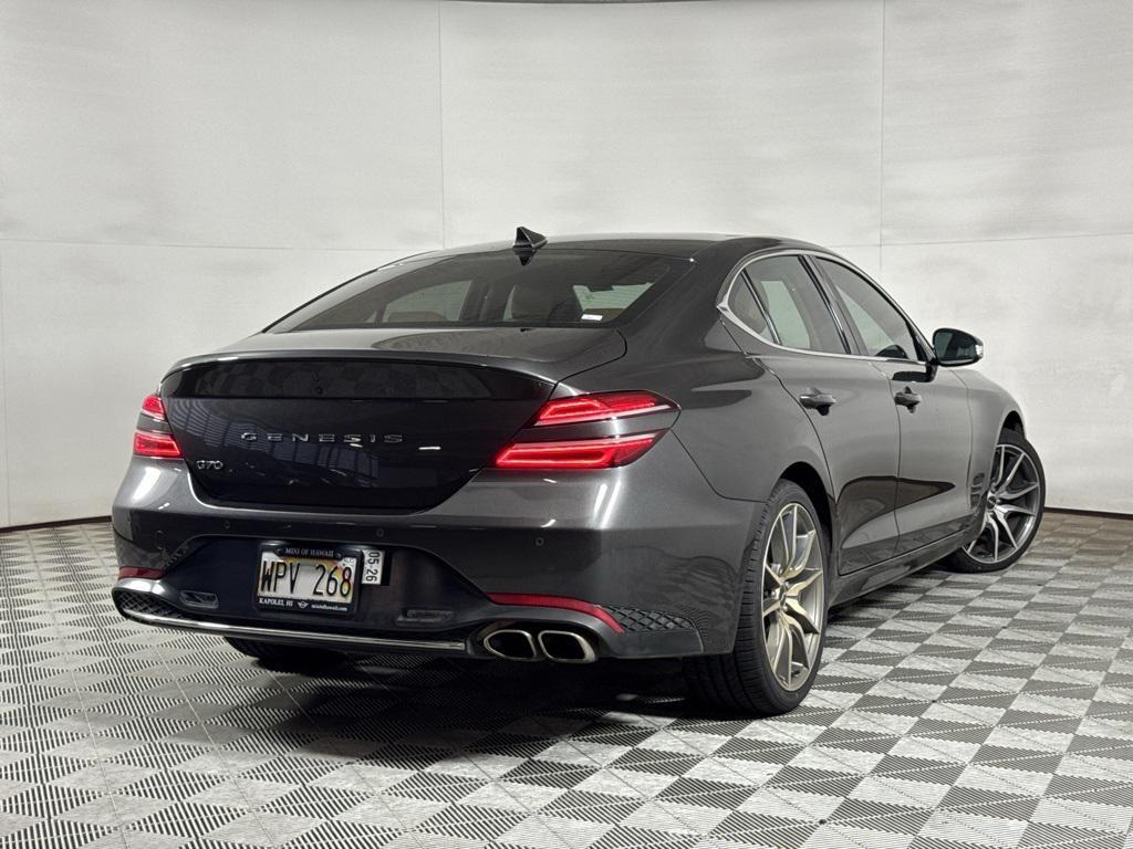 used 2022 Genesis G70 car, priced at $27,988
