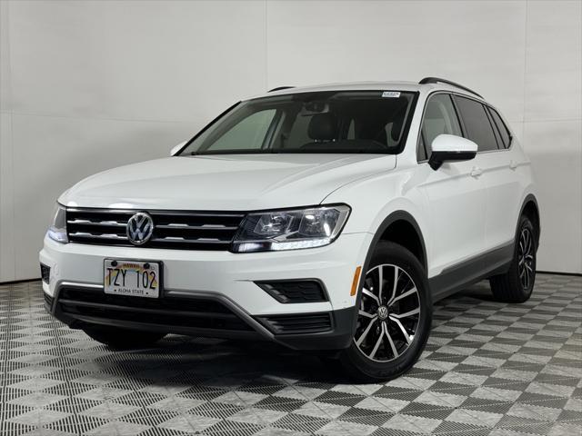 used 2021 Volkswagen Tiguan car, priced at $19,788