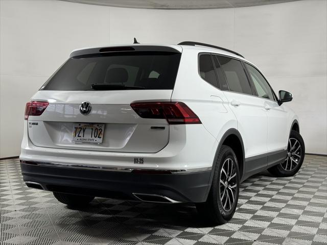 used 2021 Volkswagen Tiguan car, priced at $19,788