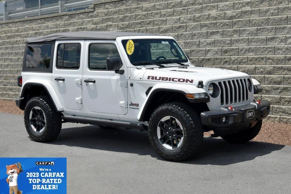 used 2022 Jeep Wrangler Unlimited car, priced at $43,485