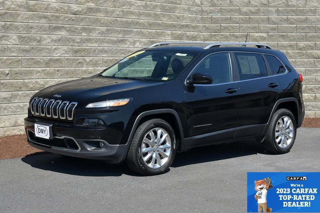 used 2017 Jeep Cherokee car, priced at $14,125