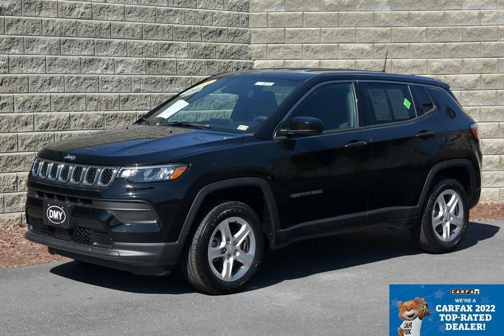 used 2023 Jeep Compass car, priced at $25,425